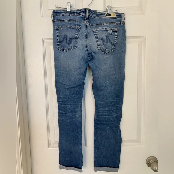 AG Distressed Skinny Jeans - Picture 2 of 8